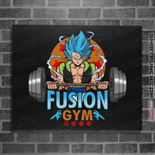 Load image into Gallery viewer, Shirts Posters / 4"x6" / Black Fusion Gym