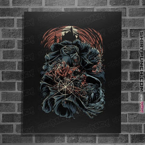 Shirts Posters / 4"x6" / Black Werewolf Hunter