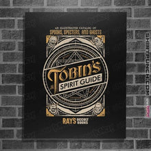 Load image into Gallery viewer, Shirts Posters / 4"x6" / Black Tobin's Spirit Guide