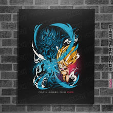 Load image into Gallery viewer, Shirts Posters / 4"x6" / Black Gohan