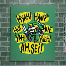 Load image into Gallery viewer, Secret_Shirts Posters / 4"x6" / Irish Green Screaming Link