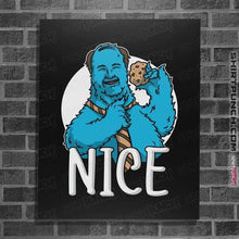 Load image into Gallery viewer, Shirts Posters / 4"x6" / Black Nice