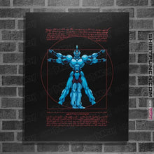Load image into Gallery viewer, Daily_Deal_Shirts Posters / 4"x6" / Black Vitruvian Bio Boost Armor