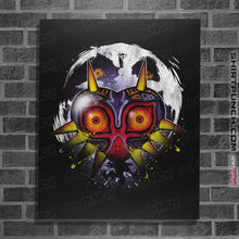 Load image into Gallery viewer, Shirts Posters / 4"x6" / Black The Power Behind the Mask