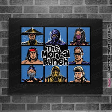 Load image into Gallery viewer, Secret_Shirts Posters / 4"x6" / Black The Mortal Bunch