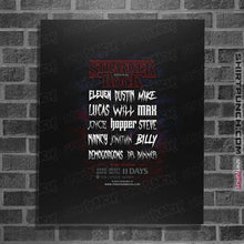 Load image into Gallery viewer, Shirts Posters / 4"x6" / Black Stranger Rock