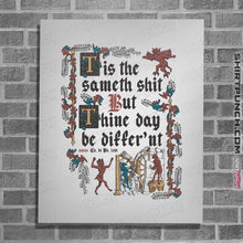Load image into Gallery viewer, Daily_Deal_Shirts Posters / 4"x6" / White Illuminated Shiteth