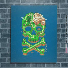 Load image into Gallery viewer, Shirts Posters / 4"x6" / Sapphire Jolly Plumber