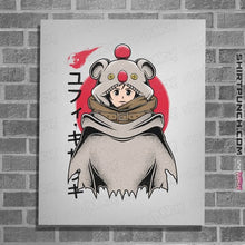 Load image into Gallery viewer, Shirts Posters / 4"x6" / White Yuffie Moogle Cape