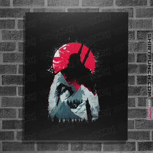 Load image into Gallery viewer, Shirts Posters / 4"x6" / Black Wild Sunset