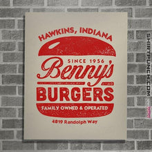Load image into Gallery viewer, Shirts Posters / 4"x6" / Natural Benny's Burgers