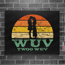 Load image into Gallery viewer, Secret_Shirts Posters / 4"x6" / Black Vintage Wuv