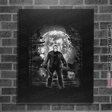Load image into Gallery viewer, Shirts Posters / 4"x6" / Black Moonlight Jason
