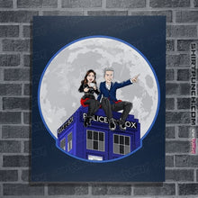 Load image into Gallery viewer, Shirts Posters / 4"x6" / Navy Clara And The Doctor