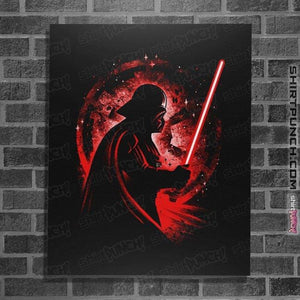 Daily_Deal_Shirts Posters / 4"x6" / Black The Power Of The Dark Side
