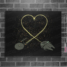 Load image into Gallery viewer, Shirts Posters / 4"x6" / Black Wars Love