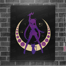 Load image into Gallery viewer, Shirts Posters / 4"x6" / Black Champion of Justice