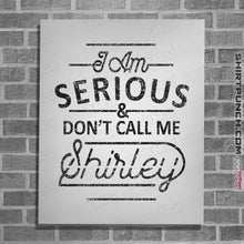 Load image into Gallery viewer, Shirts Posters / 4"x6" / White Shirley