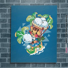 Load image into Gallery viewer, Shirts Posters / 4"x6" / Sapphire Stalk Girl