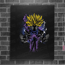 Load image into Gallery viewer, Shirts Posters / 4"x6" / Black Attack Of The Future