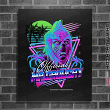 Load image into Gallery viewer, Shirts Posters / 4"x6" / Black Mr Grouchy x CoDdesigns Neon Retro Tee