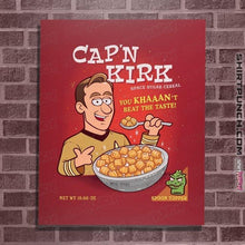 Load image into Gallery viewer, Last_Chance_Shirts Posters / 4"x6" / Red Original Cap'n