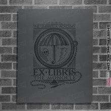 Load image into Gallery viewer, Shirts Posters / 4"x6" / Charcoal The Monocle