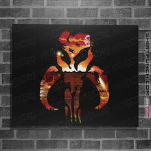 Load image into Gallery viewer, Shirts Posters / 4"x6" / Black Mandalorian Army