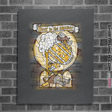 Load image into Gallery viewer, Shirts Posters / 4"x6" / Charcoal Beer Is The Answer