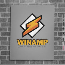 Load image into Gallery viewer, Shirts Posters / 4"x6" / Sports Grey Winamp
