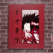 Load image into Gallery viewer, Shirts Posters / 4"x6" / Red Neo Tokyo