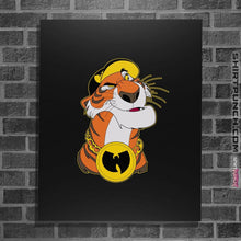 Load image into Gallery viewer, Shirts Posters / 4"x6" / Black Tiger Style