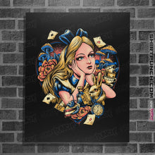 Load image into Gallery viewer, Shirts Posters / 4"x6" / Black Curious Heart