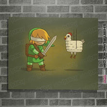 Load image into Gallery viewer, Shirts Posters / 4"x6" / Military Green Hylian Pinata