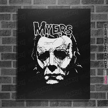 Load image into Gallery viewer, Shirts Posters / 4"x6" / Black Myersfits