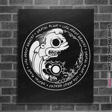 Load image into Gallery viewer, Daily_Deal_Shirts Posters / 4"x6" / Black Dental Plan!