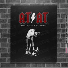 Load image into Gallery viewer, Secret_Shirts Posters / 4"x6" / Black Hard Rocker