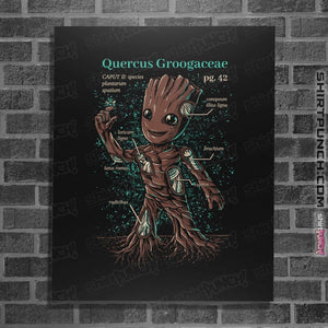 Shirts Posters / 4"x6" / Black Baby Groot