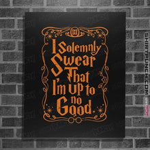 Load image into Gallery viewer, Secret_Shirts Posters / 4"x6" / Black Solemnly Swear