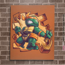 Load image into Gallery viewer, Secret_Shirts Posters / 4"x6" / Orange Toy Mike!