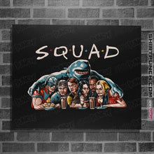 Load image into Gallery viewer, Secret_Shirts Posters / 4"x6" / Black SQUAD