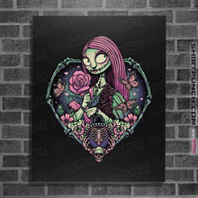 Load image into Gallery viewer, Daily_Deal_Shirts Posters / 4"x6" / Black Heart Sally Ragdoll