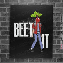 Load image into Gallery viewer, Shirts Posters / 4"x6" / Black Beet It