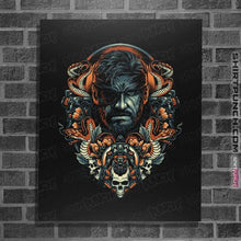 Load image into Gallery viewer, Secret_Shirts Posters / 4"x6" / Black Emblem Of Snake