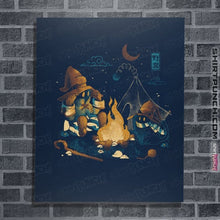 Load image into Gallery viewer, Daily_Deal_Shirts Posters / 4"x6" / Navy Magic Camp