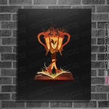 Load image into Gallery viewer, Shirts Posters / 4"x6" / Black The 4th Book Of Magic