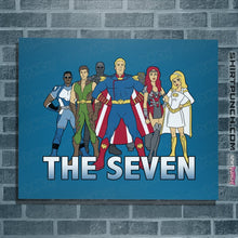 Load image into Gallery viewer, Shirts Posters / 4"x6" / Sapphire Cartoon Seven