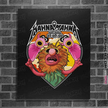 Load image into Gallery viewer, Daily_Deal_Shirts Posters / 4"x6" / Black Mahna Mahna