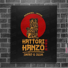 Load image into Gallery viewer, Shirts Posters / 4"x6" / Black Hattori Hanzo