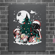 Load image into Gallery viewer, Daily_Deal_Shirts Posters / 4"x6" / Charcoal Christmas In The Stars